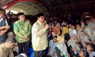 Tinjau Posko Pengungsian di Takengon, Prabowo Pastikan Warga Tidak Sendiri