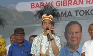 Bikin Salah Fokus, Gibran Pakai Kemeja Minion saat Bertemu Tokoh Adat Papua
