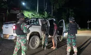 Razia di Jalan Trans Papua Jayapura-Wamena, Satgas 122/TS Gagalkan Penyelundupan 500 Gram Ganja