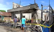 Ruko Kelontongan di Merauke Ludes Terbakar, Kerugian Diperkirakan Miliaran Rupiah