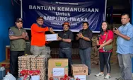 Freeport Serahkan Tiga Ton Bama untuk Warga Distrik Iwaka yang Terdampak Banjir.