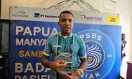 Kembali Gabung PSBS Biak, Alberto Goncalves Punya Misi Khusus