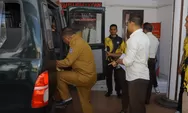 Ditetapkan Jadi Tersangka Korupsi,   Mantan Kepala Dinas Pendidikan Kabupaten Merauke Langsung Ditahan    
