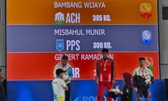 Lifter Muda Berbakat Misbahu Munir, Sumbang Medal Pertama Bagi Kontingen PON Papua Selatan   