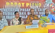 KPU Dogiyai: Ada 6 Paslon di Pilkada 2024