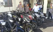 Polres Merauke Berhasil Ungkap Curanmor dengan 13 Barang Bukti 
