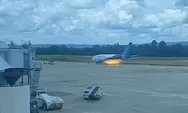 Gagal Take Off, Penumpang Sempat Lihat Mesin Trigana Air Keluarkan Api