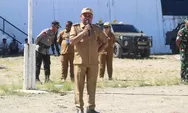 Pj. Bupati Tolikara Pimpin Apel Gabungan Persiapan Pilkada 2024