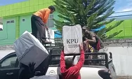 Ini Cara KPU Jayawijaya Dstribusikan Logistik Pilkada ke 40 Distrik