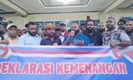 Unggul di 40 dari 51 Distrik di Pilkada Yahukimo, Tim DYEM Gelar Deklarasi Kemenangan