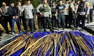  Polres Jayawijaya Hentikan Distribusi Sajam dari Lanny Jaya