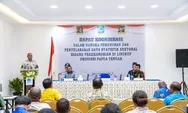 Pemprov Papua Tengah Gelar Rakor Pemenuhan dan Penyelarasan Data Statistik Sektor Bidang Perekonomian