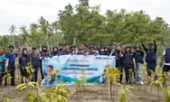 PT PNM bersama Relawan Bakti BUMN Tanam 1.000 Mangrove: Menghijaukan Pesisir