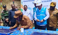 Bupati Willem Wandik Resmikan Operasional Listrik PLN 24 Jam