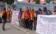 DEMO Save Raja Ampat di Jayapura, Massa Mulai Berkumpul di Abepura dan Waena