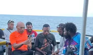 Naik Kapal Printis, BTM Temui Warga Mamberamo Raya