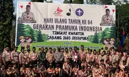 Semarak HUT ke-64 Pramuka di Jayapura, Gaungkan Semangat Kebangsaan dan Kebersamaan