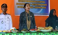 Ini Pesan Ketua TP PKK Jayapura saat Kunjungi Kader PKK Nimbokrang