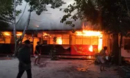Lima Ruangan di SD Inpres Kampung Baru Jayapura Hangus Terbakar