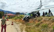 Pesawat Smart Air Tergelincir di Bandara Tiom Papua Pegunungan: Tidak Ada Korban Jiwa
