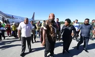 Gubernur dan Wakil Gubernur Papua Tiba di Jayapura, Ini Pesannya kepada Seluruh Masyarakat