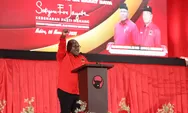 Gubernur Papua Tengah Meki Nawipa Ajak Kader PDI Perjuangan Bersatu Bangun Tanah Papua dari Pinggiran