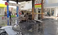 VIDEO : Kondisi SPBU di Jalur Lingkar Selatan Sukabumi Sesaat Setelah Kebakaran Terjadi
