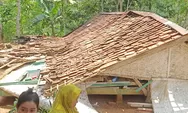 Rumah Pasangan Suami Istri Lansia di Sukabumi Ambruk Diterjang Angin