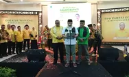 Golkar PPP Gerindra Deklarasikan Asep Japar Bakal Calon Bupati Sukabumi di Pilkada 2024