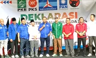 Sah! 5 Parpol Resmi Berkoalisi Siap Tarung di Pilkada Sukabumi 