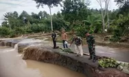 Banjir di Tanggamus Lampung 1 Korban Hilang Terseret Arus 