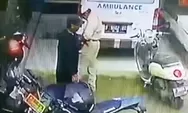 Viral! 2 Pelaku Terekam CCTV Ambil Helm di Kecamatan Parungkuda, Ujung-ujungnya Minta Maaf