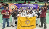 Atlet Jujitsu Kabupaten Sukabumi Sabet 12 Medali di Kejuaraan Nasional 