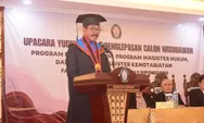Mantan Wakil Jaksa Agung Setia Untung Raih Doktor Hukum Predikat Cumlaude Lewat Pembangunan Zona Integritas