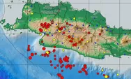 127 Kali Kejadian Gempa di Jawa Barat Sepanjang April 2025