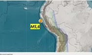 Gempabumi 5,6 Magnitudo Guncang Pesisir Pantai Peru, Masyarakat Indonesia Tetap Tenang
