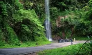 Keindahan Curug Ceret, Air Terjun Tepi Jalan dengan Keunikan Alami di Cianjur