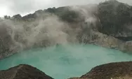 Peningkatan Air Danau Kawah dan Bau Gas Belerang Gunung Kelimutu