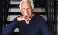 Perjalanan Hidup Giorgio Armani, Desainer Legendaris yang Berpulang di Usia 91 Tahun