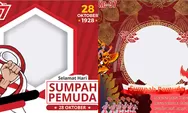 25 Pilihan Twibbon Hari Sumpah Pemuda 2025, Mudah Digunakan dan Gratis