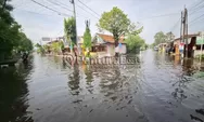 Diguyur Hujan Semalam, Jalanan Kota Pekalongan Terendam Banjir