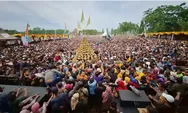 Video: Detik-detik Festival Durian di Pekalongan Ricuh, Warga Rela Berdesakan demi Durian Gratis