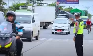 H-2 Lebaran, Volume Kendaraan di Exit Tol Gandulan Meningkat 32 Persen, Polisi Terjunkan Tim Urai