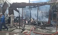 Video: Kebakaran Pasar Alun-alun Kota Tegal, Petugas Damkar Terlindas Mobil Pemadam