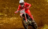 Hadapi Trek Ekstrem, Honda CRF Tetap Melesat Raih Podium di Kejurnas Motocross Wonosobo