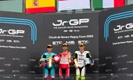 Lagi, Pembalap Indonesia Kumandangkan Indonesia Raya di ETC Magny Cours, Prancis 