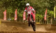 Double Podium, Arsenio dan CRF250R Melesat Kencang di Kejurnas Motocross Magelang