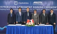 Arista Group Gandeng Farizon Auto untuk Distribusi Kendaraan Niaga Ramah Lingkungan di Indonesia
