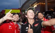 Jelang MotoGP Indonesia di Mandalika, Valentino Rossi Sapa Penggemar di Jakarta
