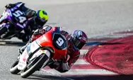 Veda Ega Pratama Tercepat Ke-5 di Kualifikasi JuniorGP 2025 Catalunya Spanyol 